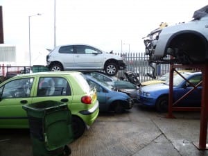 Scrap car parts in Preston